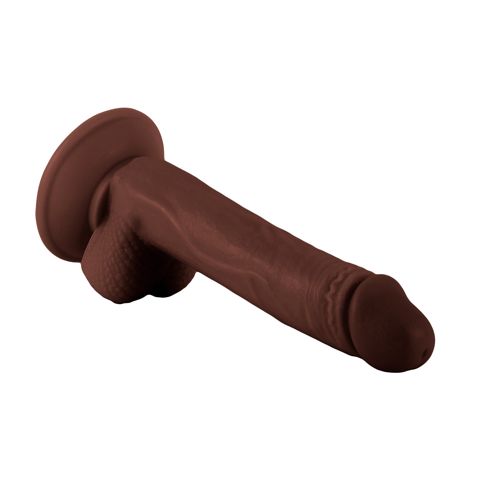 MR. RUDE 7.9" REALISTIC DONG BROWN