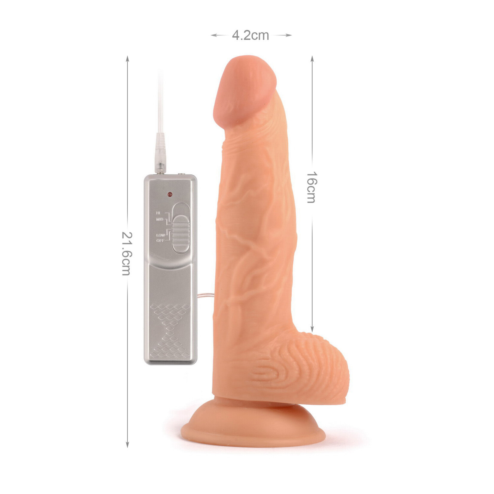 8.5" MR. RUDE BUZZER FLESH