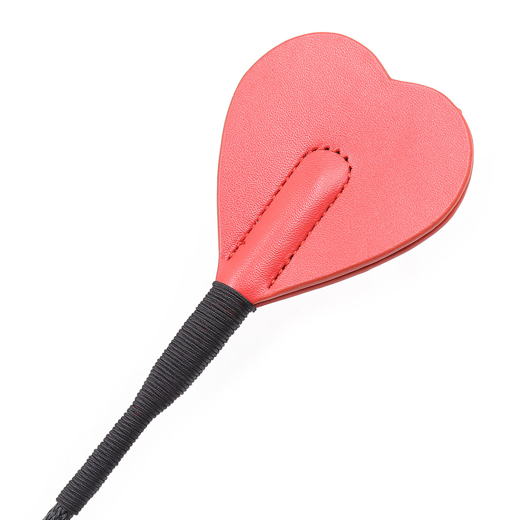 FETISH BOUTIQUE HEART RIDING CROP RED