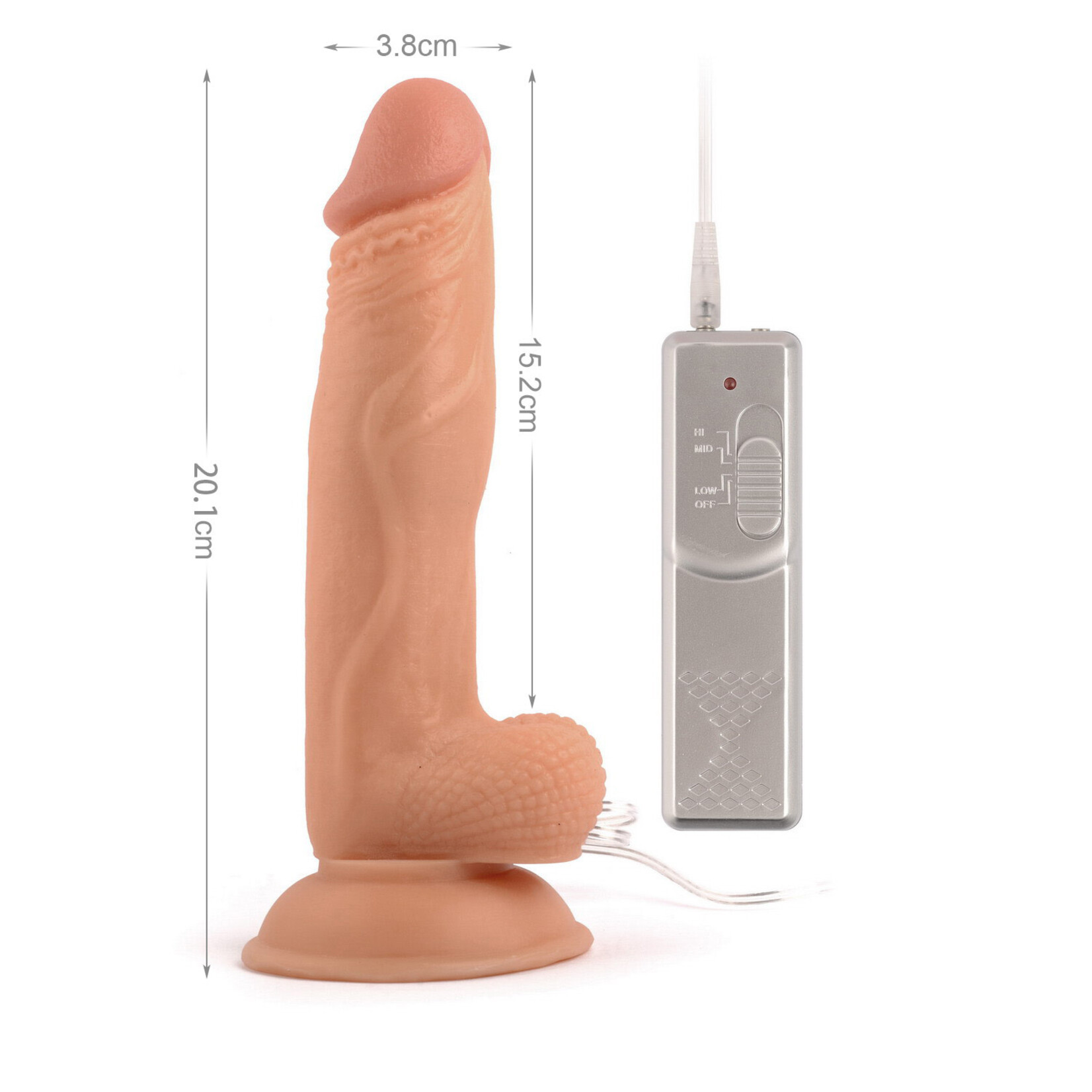 7.9" MR. RUDE BUZZER FLESH