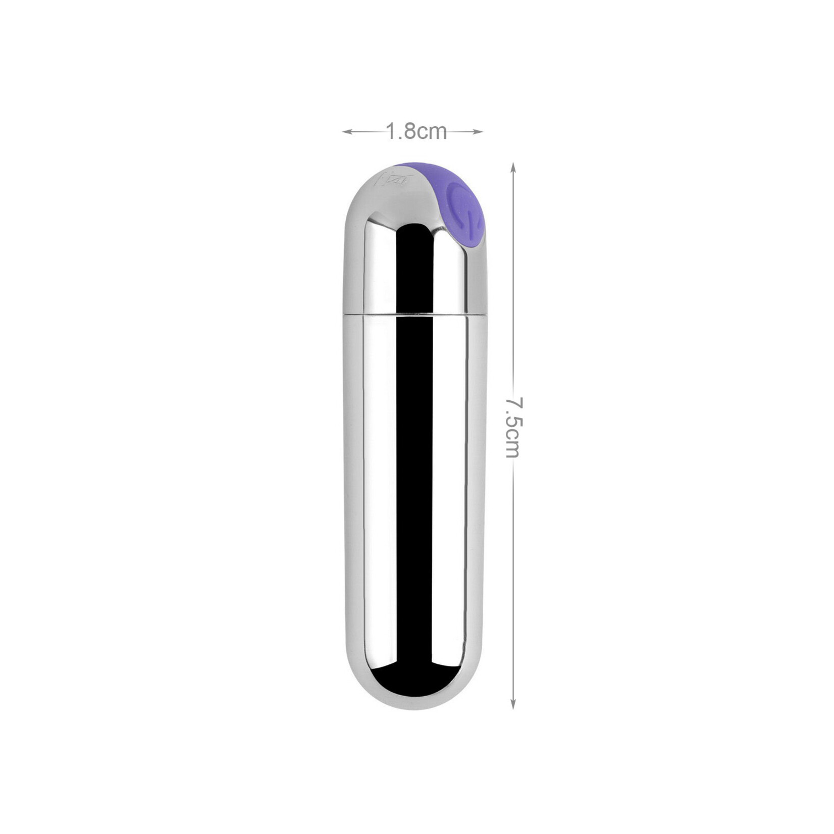 PLEASURE LUXURY FIRED UP RECHARGEABLE MINI BULLET