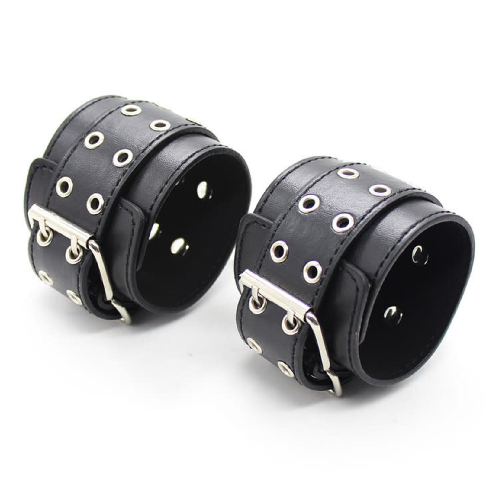 FETISH BOUTIQUE FAUX LEATHER WRIST CUFF 1012