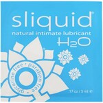 SLIQUID SLIQUID H2O - NATURAL INTIMATE LUBRICANT - 0.17 OZ / 5 ML