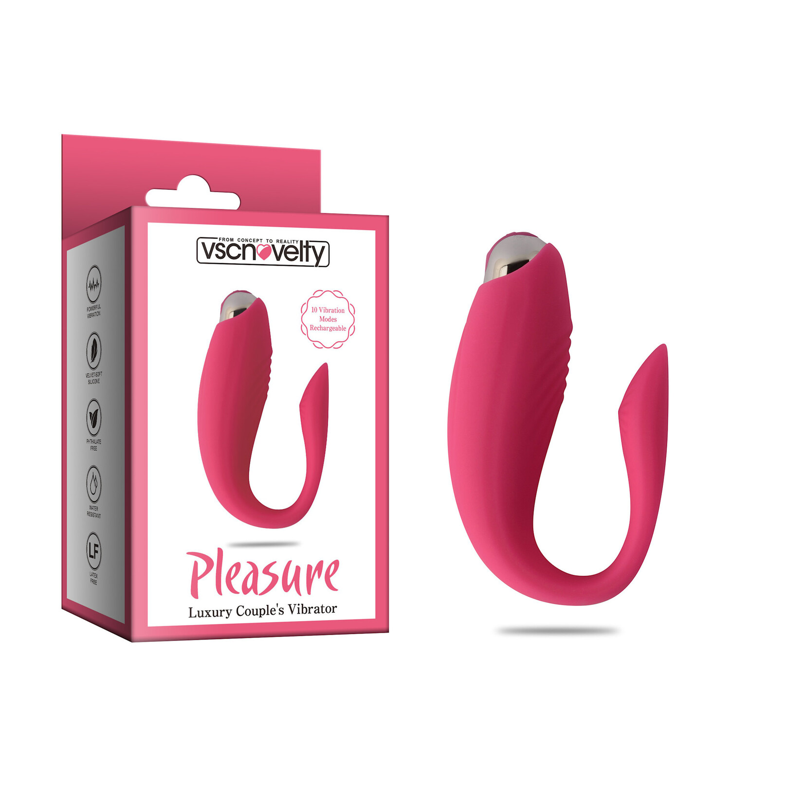 PLEASURE LUXURY COUPLE'S VIBRATOR