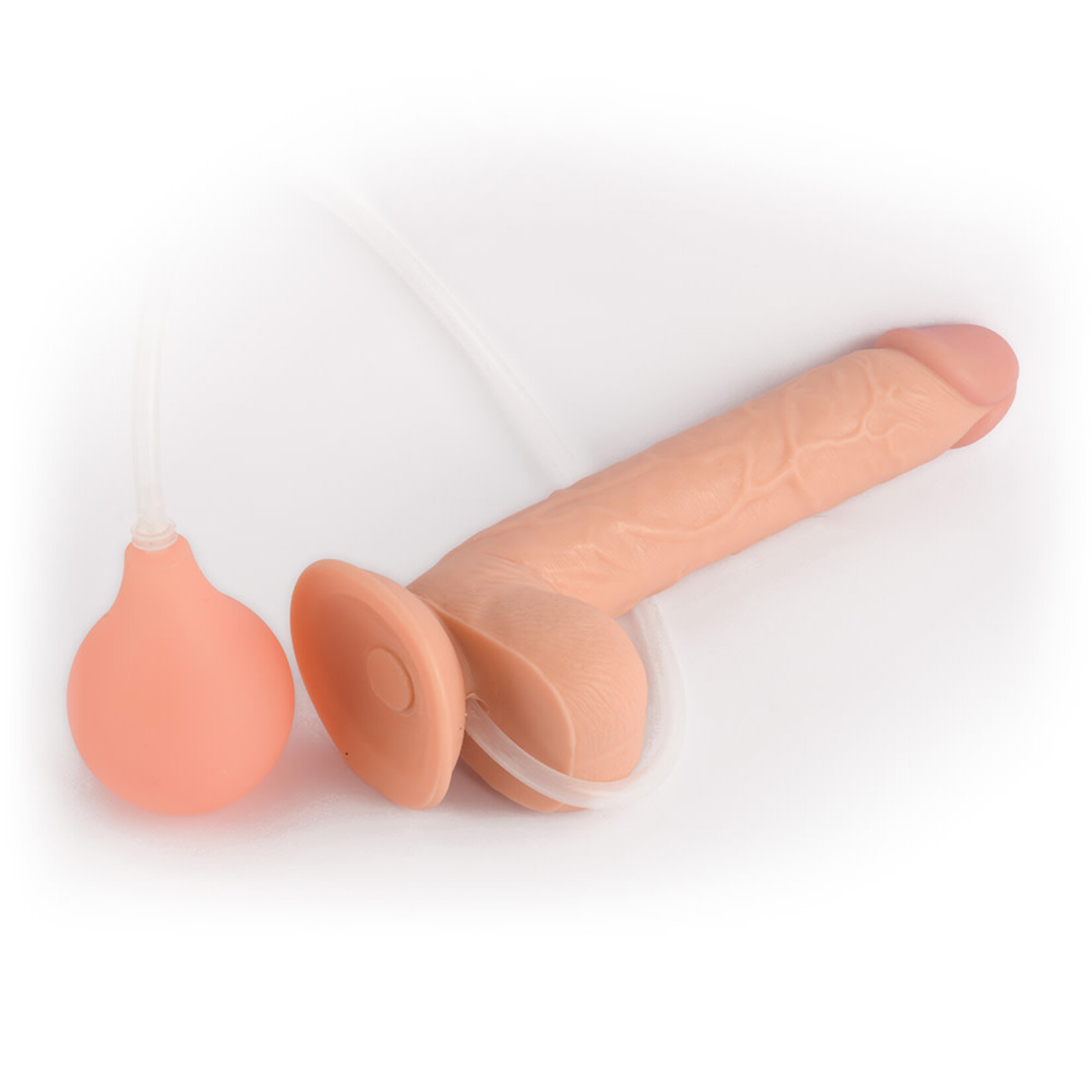 10.5" EASY-SQUIRTER EJACULATING REALISTIC DILDO -KING SIZED