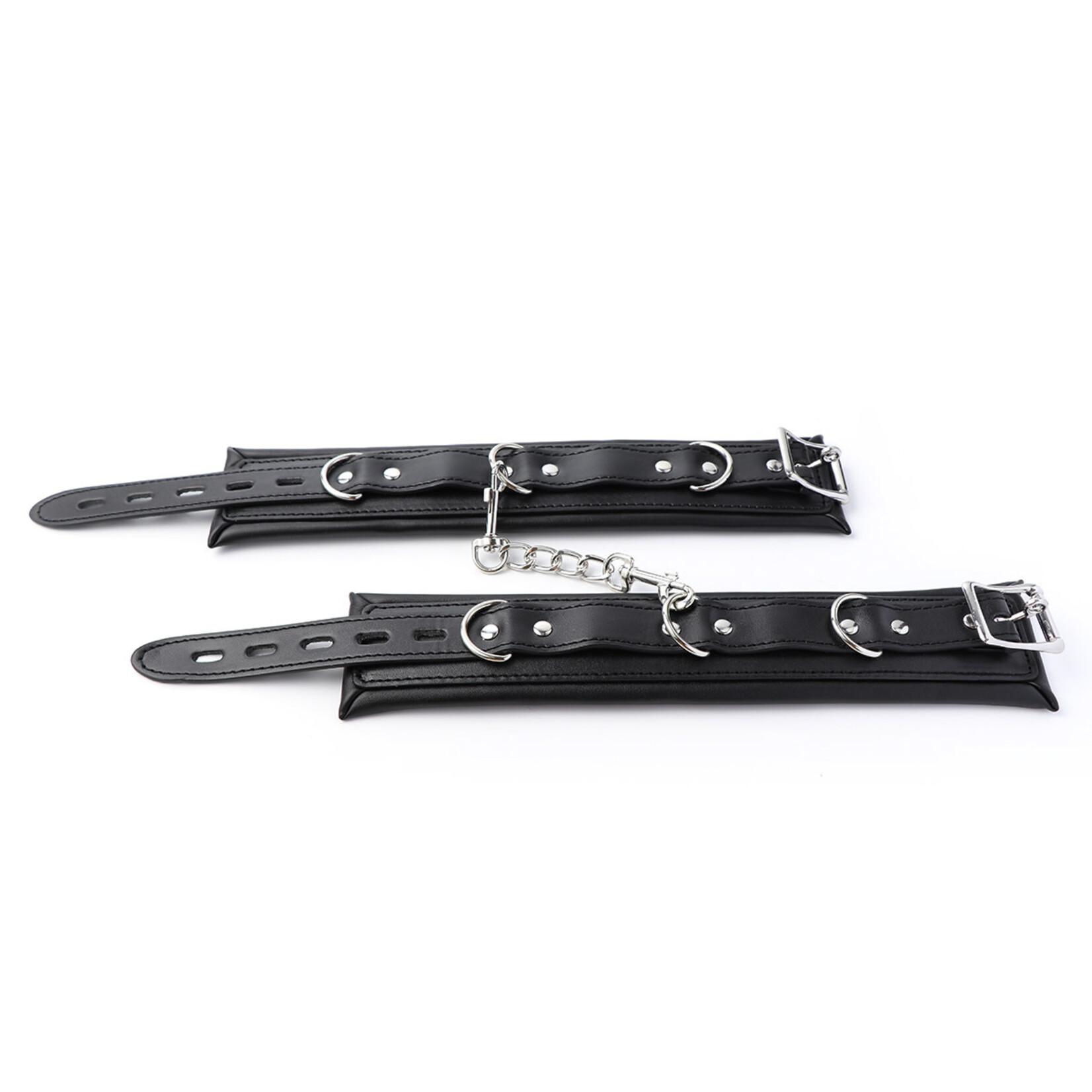 FETISH BOUTIQUE SUPER SOFT WRIST CUFFS BLACK