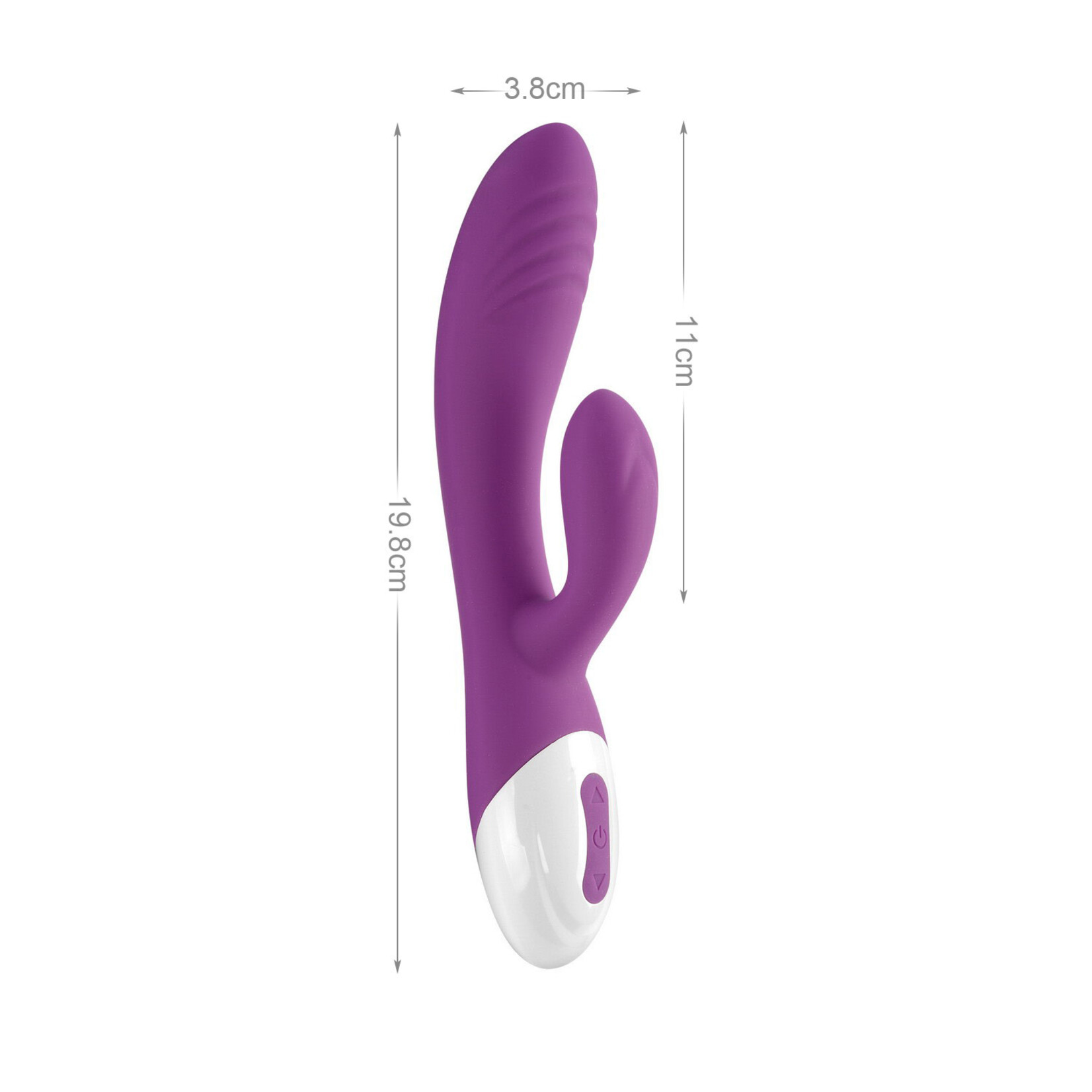 PLEASURE LUXURY RABBIT VIBRATOR - SLIMMER