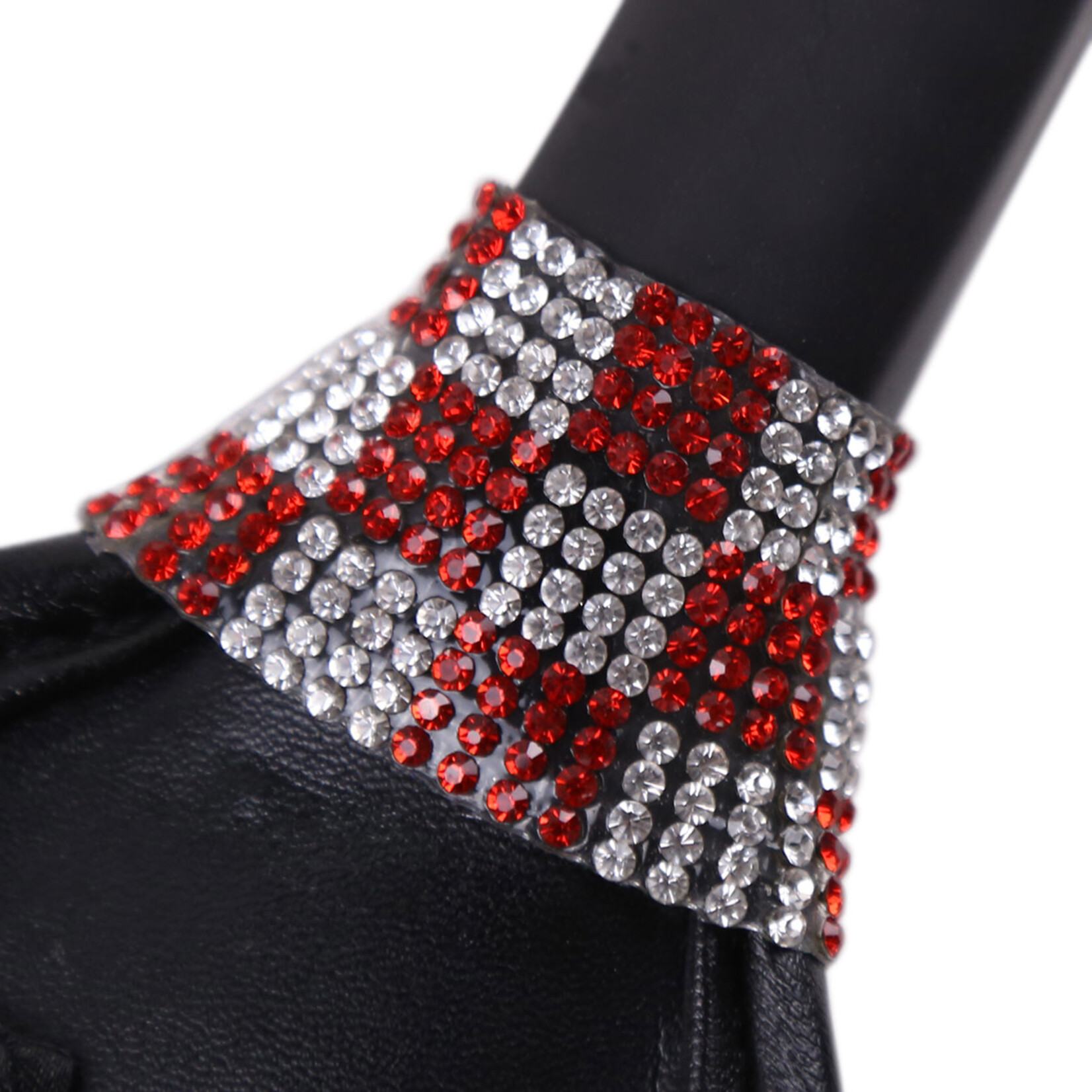 FETISH BOUTIQUE DIAMANTE SPANKING PADDLE WHITE