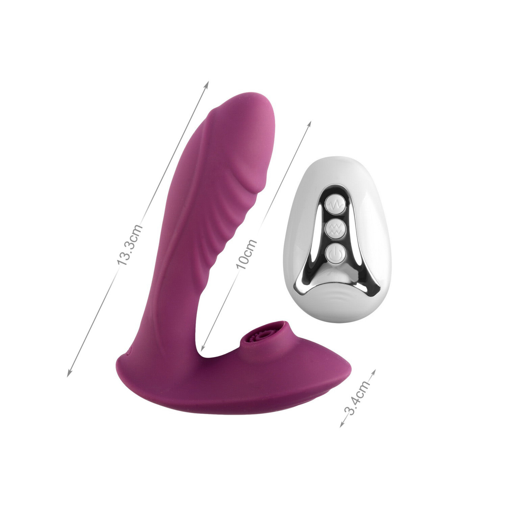 PLEASURE LUXURY DOUBLE-DUTY STIMULATOR