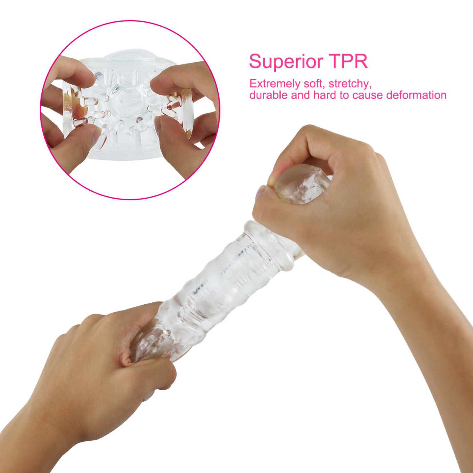 ICE GIRL TEXTURED SENSATION STROKER 351009