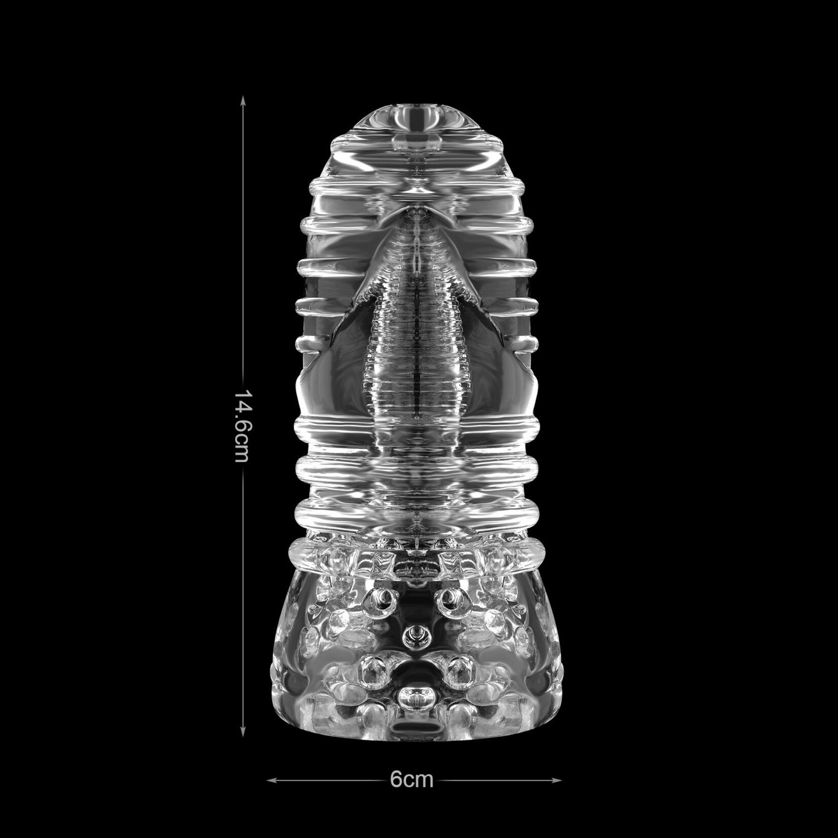 ICE GIRL TEXTURED SENSATION STROKER 351008