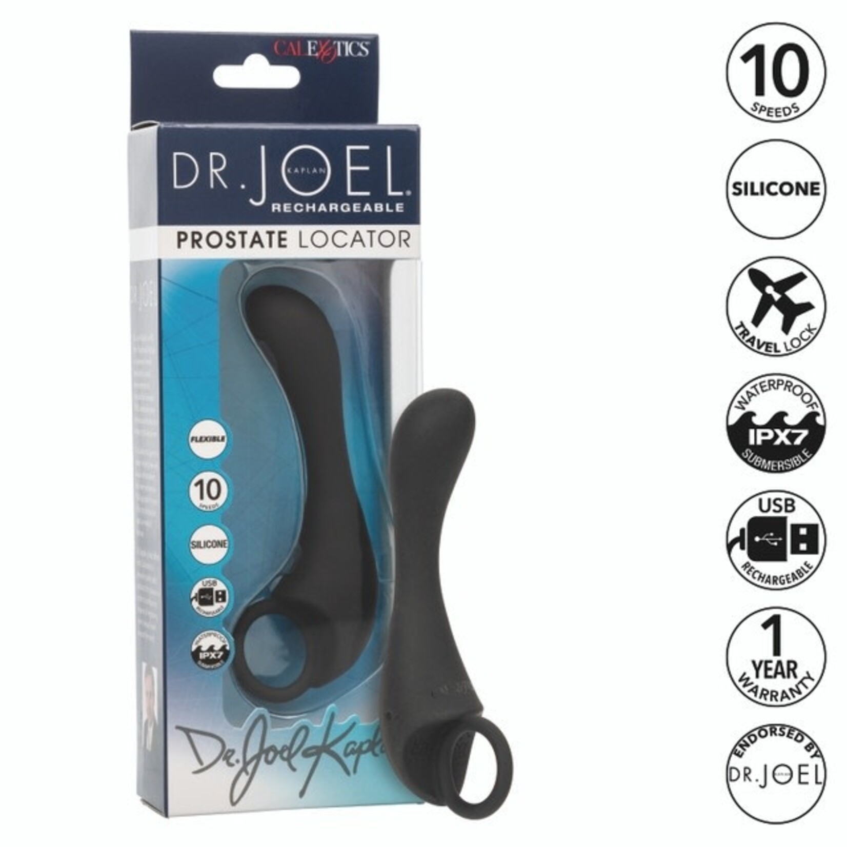 CALEXOTICS DR. JOEL KAPLAN RECHARGEABLE PROSTATE LOCATOR