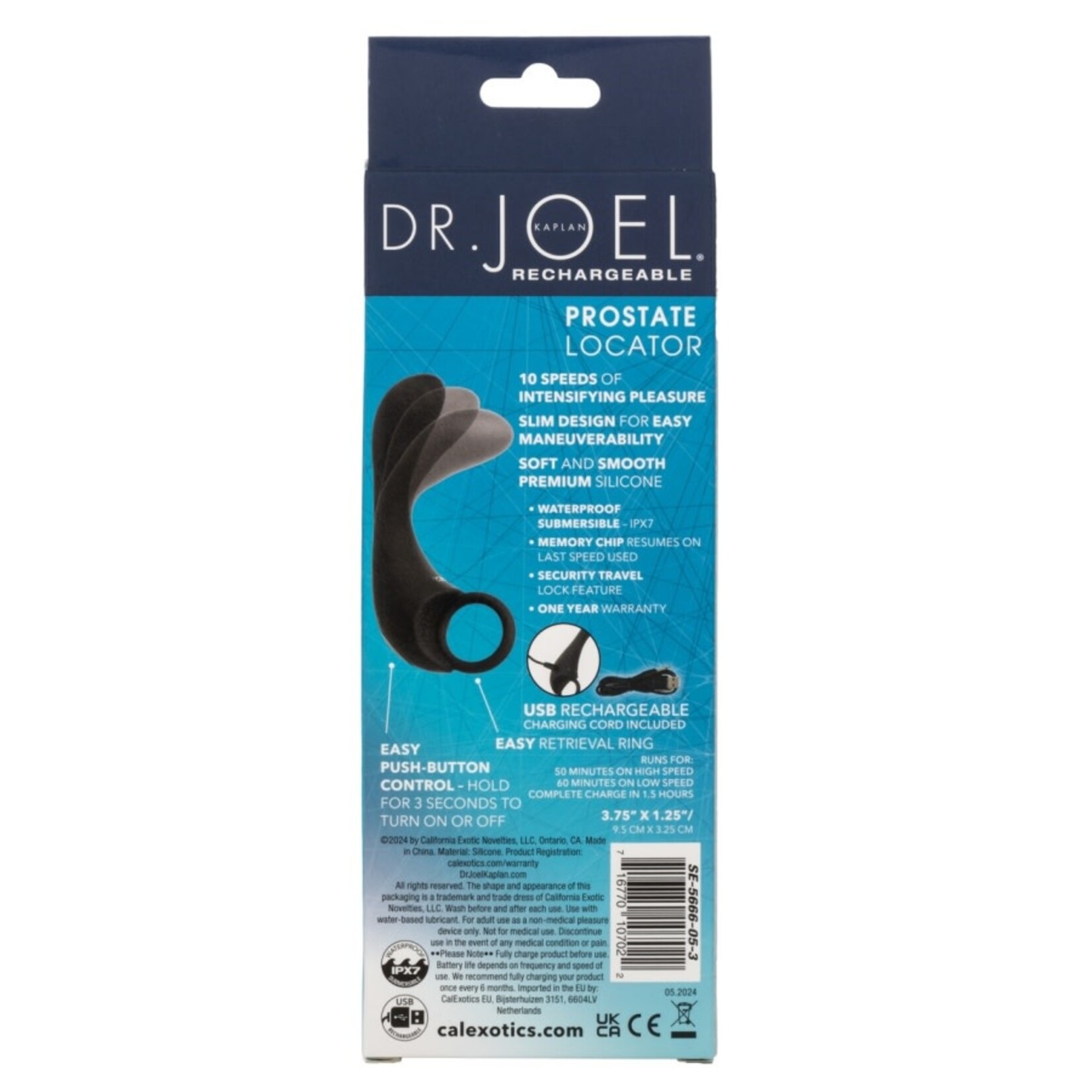 CALEXOTICS DR. JOEL KAPLAN RECHARGEABLE PROSTATE LOCATOR