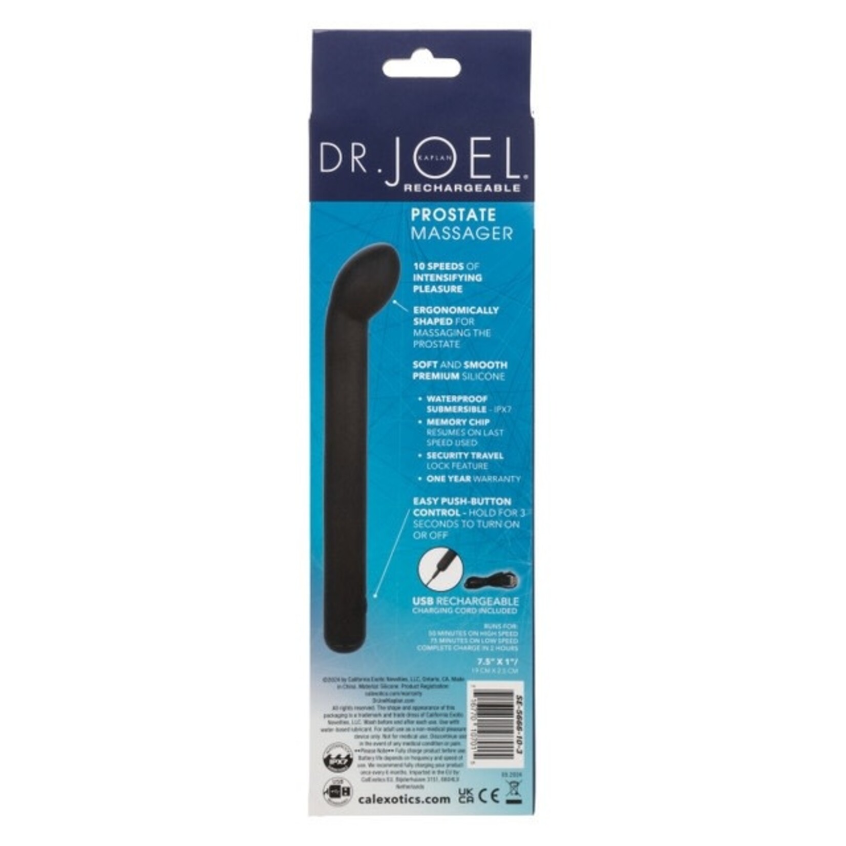 CALEXOTICS DR. JOEL KAPLAN RECHARGEABLE PROSTATE MASSAGER