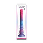 NS NOVELTIES NS - COLOURS - STACKED - 12" DILDO - PINK/BLUE