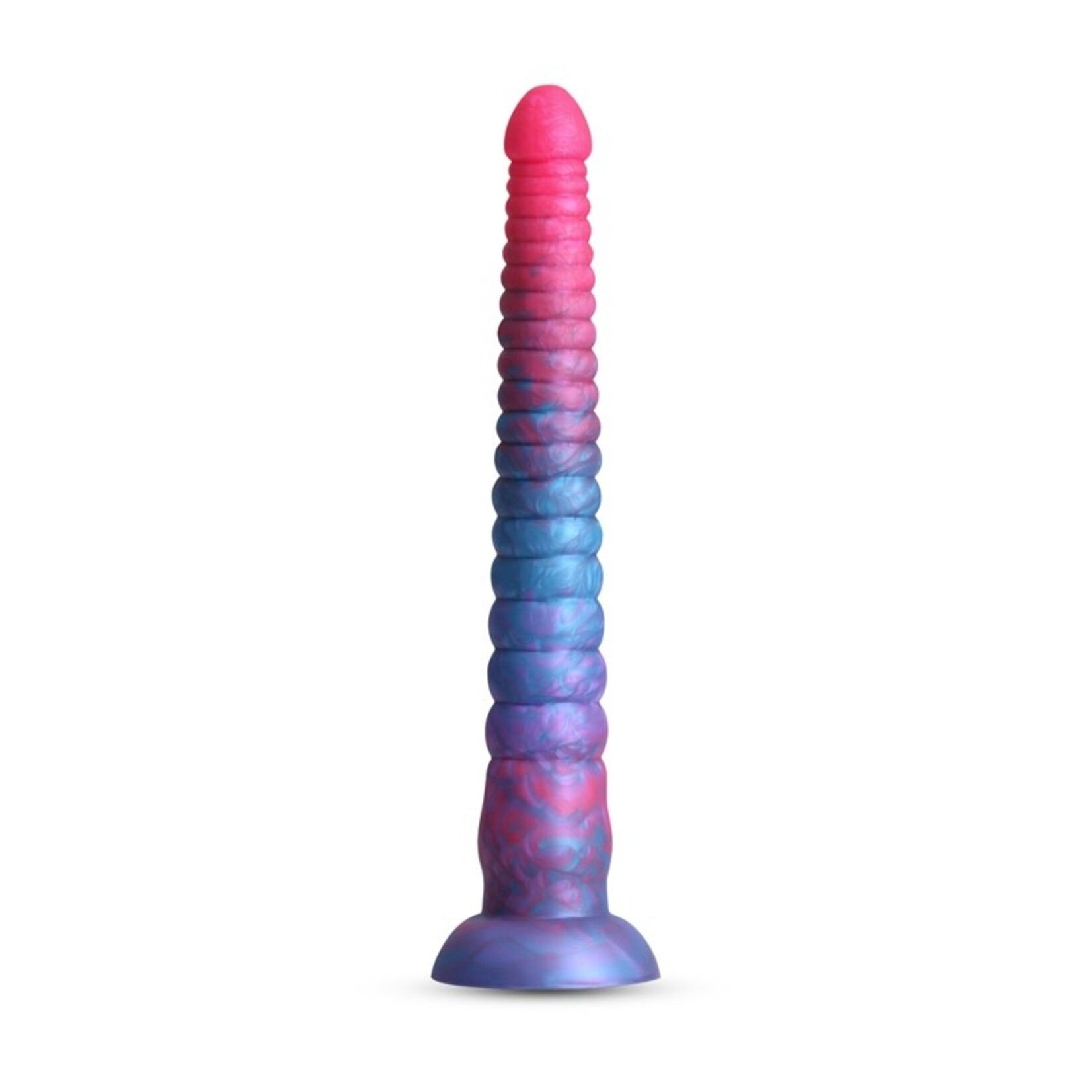 NS NOVELTIES NS - COLOURS - STACKED - 12" DILDO - PINK/BLUE