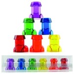 KHEPER GAMES KHEPER - RAINBOW SHOT GLASS SET