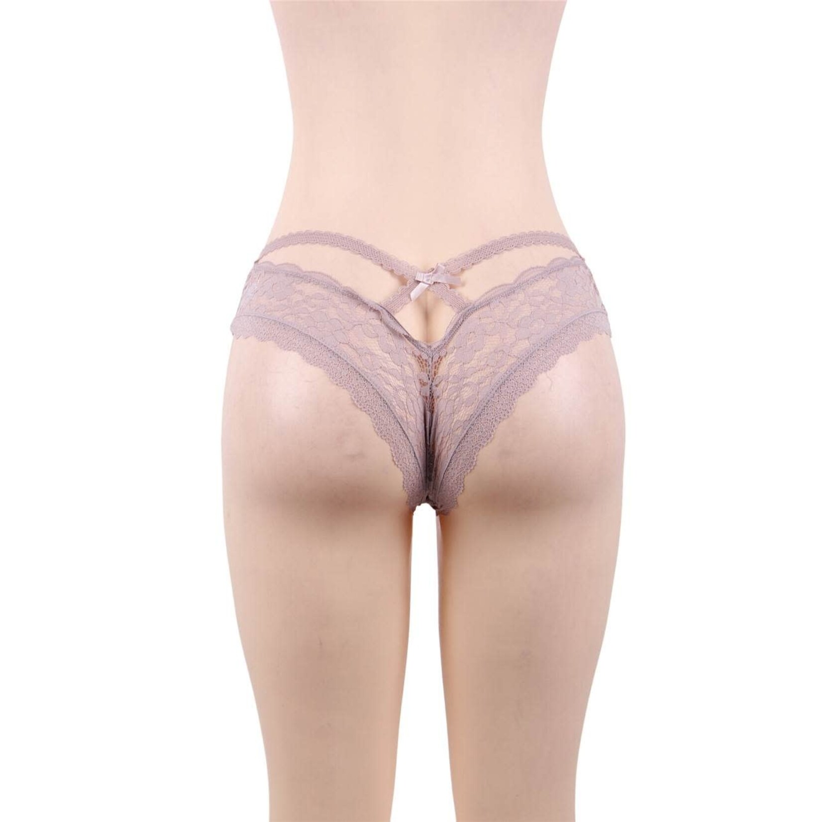 OH YEAH! -  SEXY FLORAL LACE PANTY   XL-2XL AS SHOWN