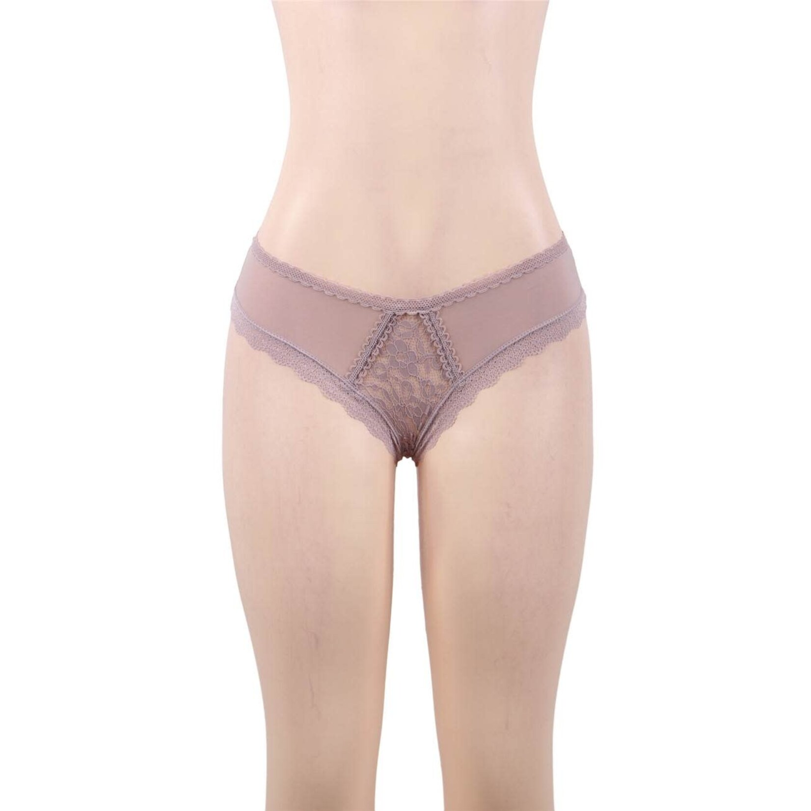 OH YEAH! -  SEXY FLORAL LACE PANTY   XL-2XL AS SHOWN