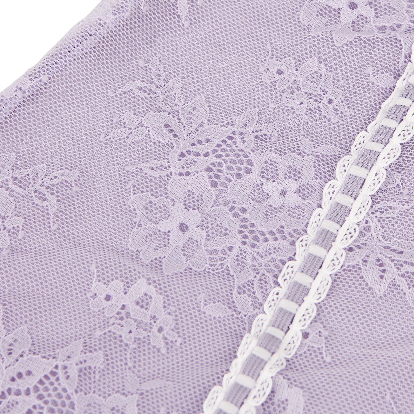 OH YEAH! -  PURPLE SEXY LACE RUFFLED SUSPENDER NIGHTDRESS 2XL PURPLE