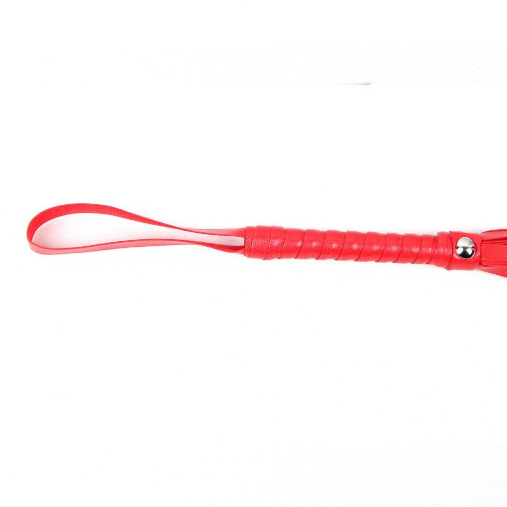 OH YEAH! -  RED LEATHER WHIP TEASE PLAY AS SHOWN