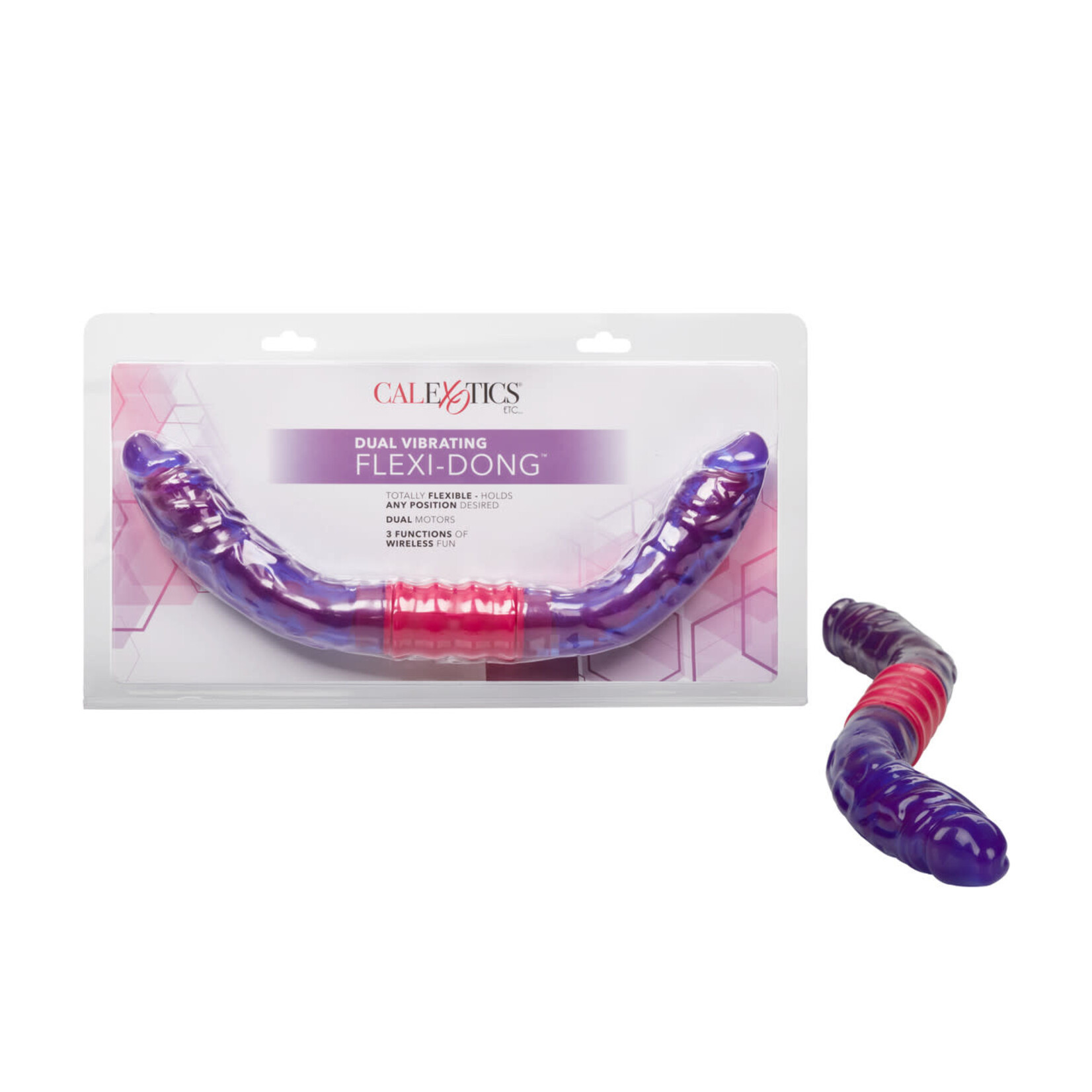 CALEXOTICS DUAL VIBRATING FLEXI-DONG