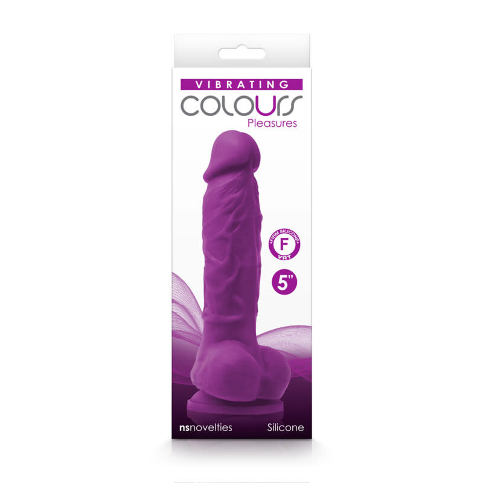 NS NOVELTIES COLOURS PLEASURES 5 INCH VIBE IN PURPLE