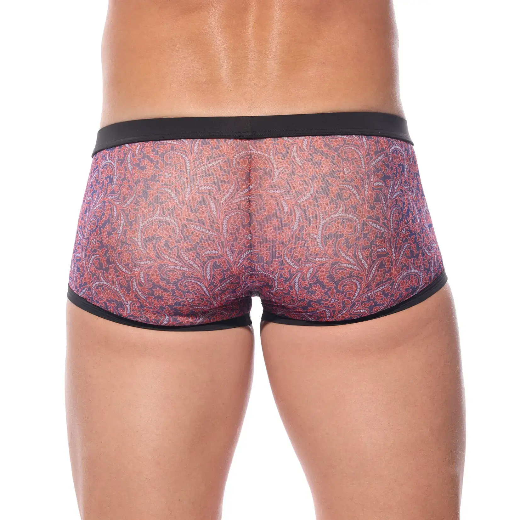 GREGG HOMME OUTLINE BOXER BRIEF RED SMALL