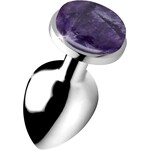 XR BRANDS BOOTY SPARKS GEMSTONES PURPLE AMETHYST ANAL PLUG LARGE