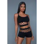 BE WICKED PALMER SET BLACK