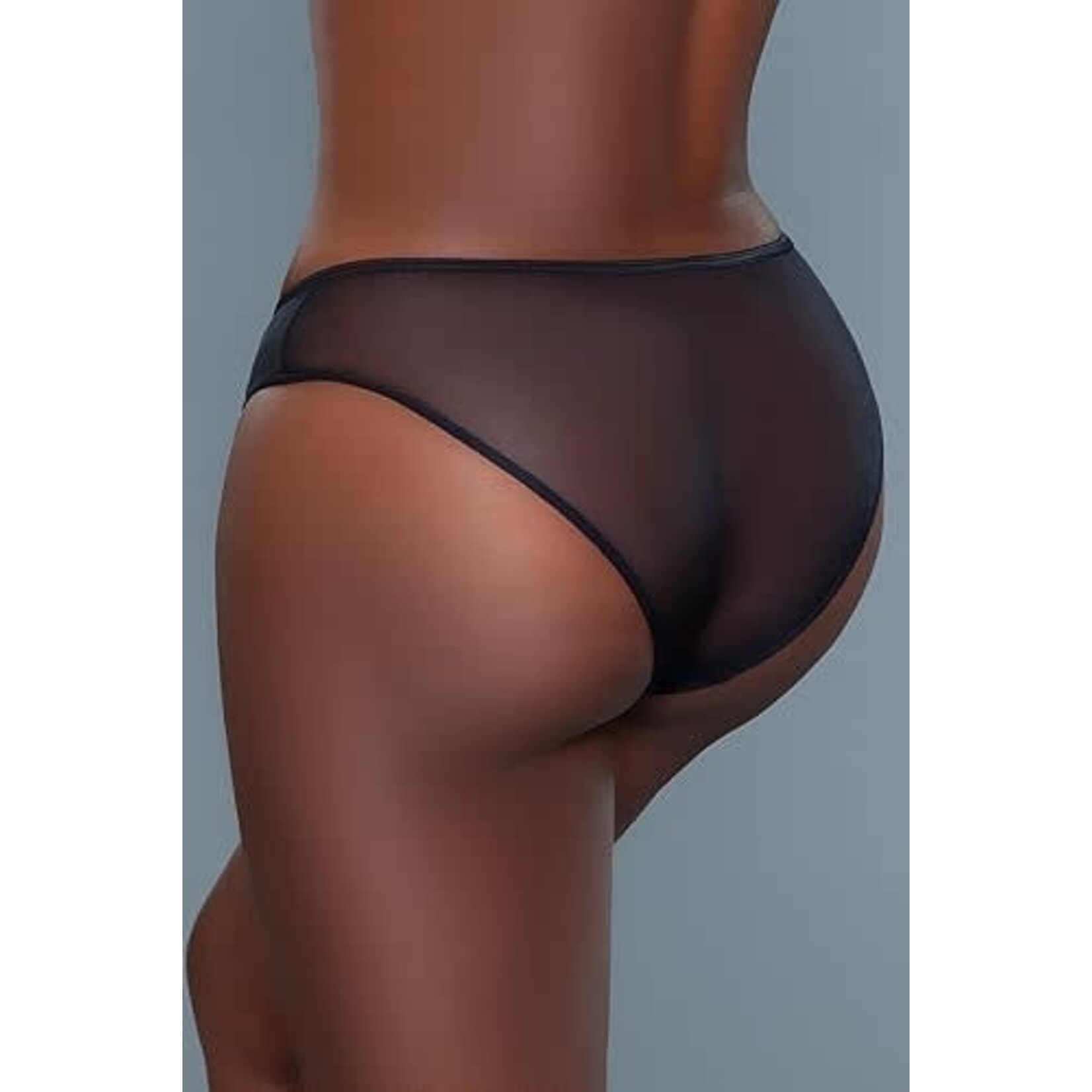 BE WICKED SABRINA PANTY BLACK - LARGE