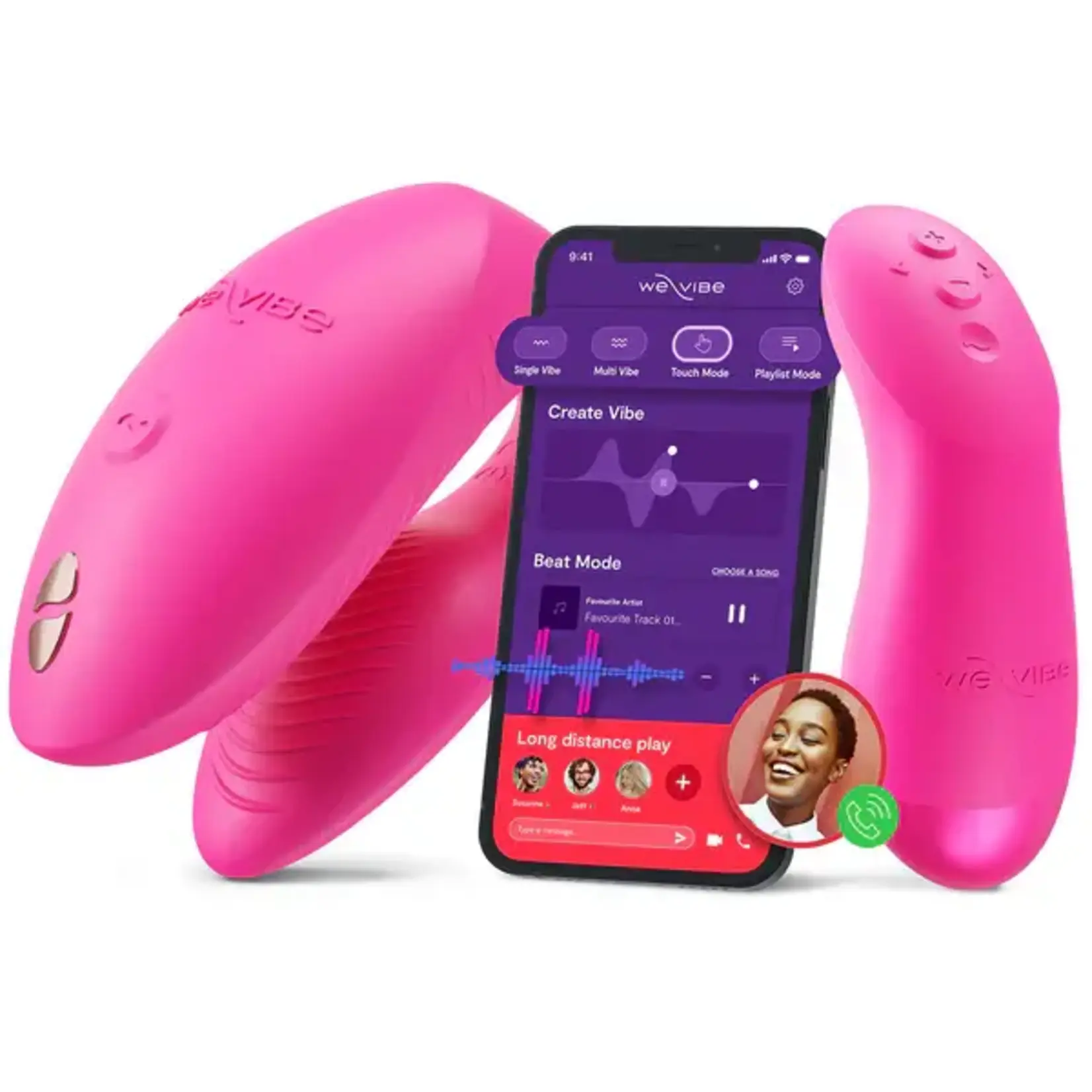 WE-VIBE WE-VIBE CHORUS PRO - ELECTRIC PINK
