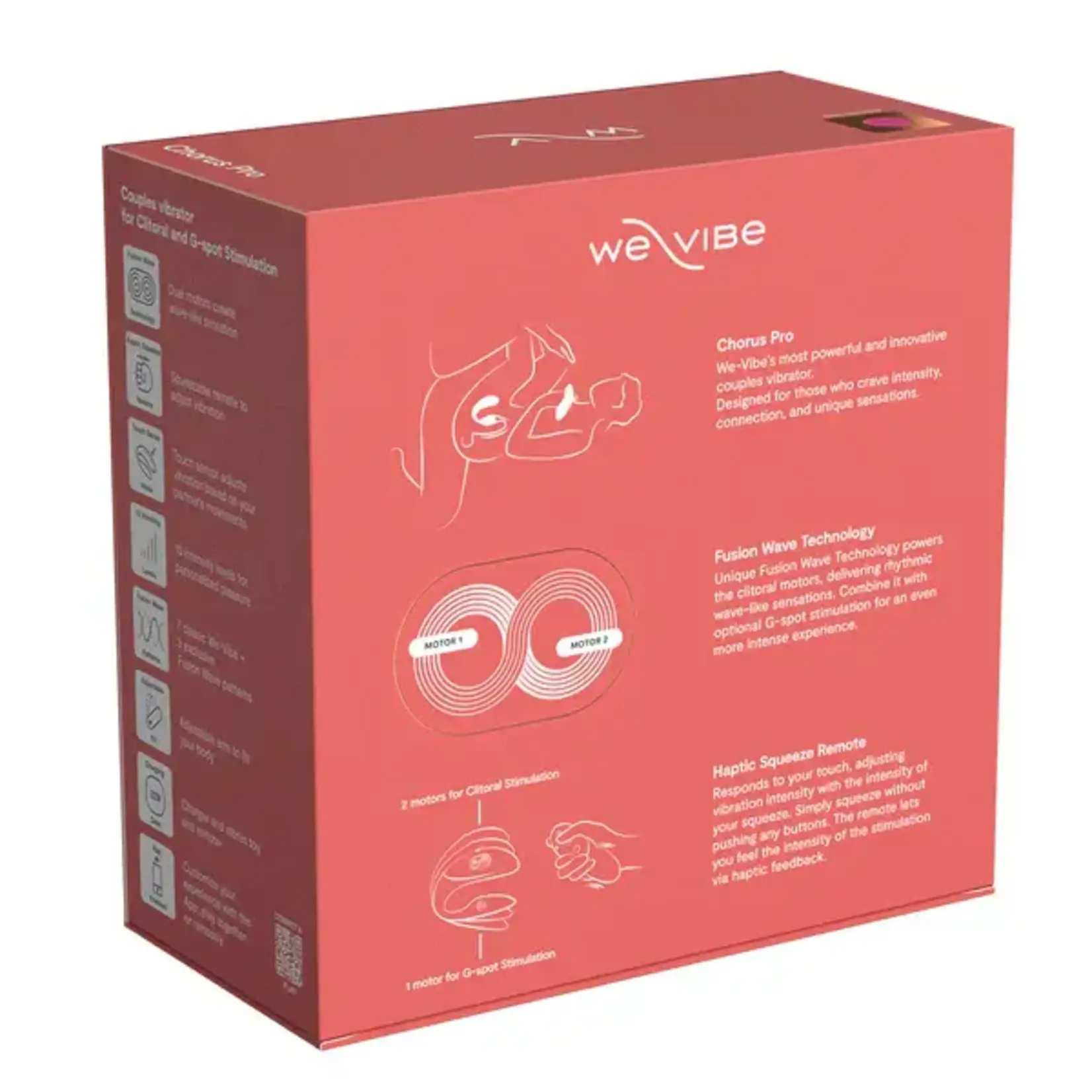 WE-VIBE WE-VIBE CHORUS PRO - ELECTRIC PINK