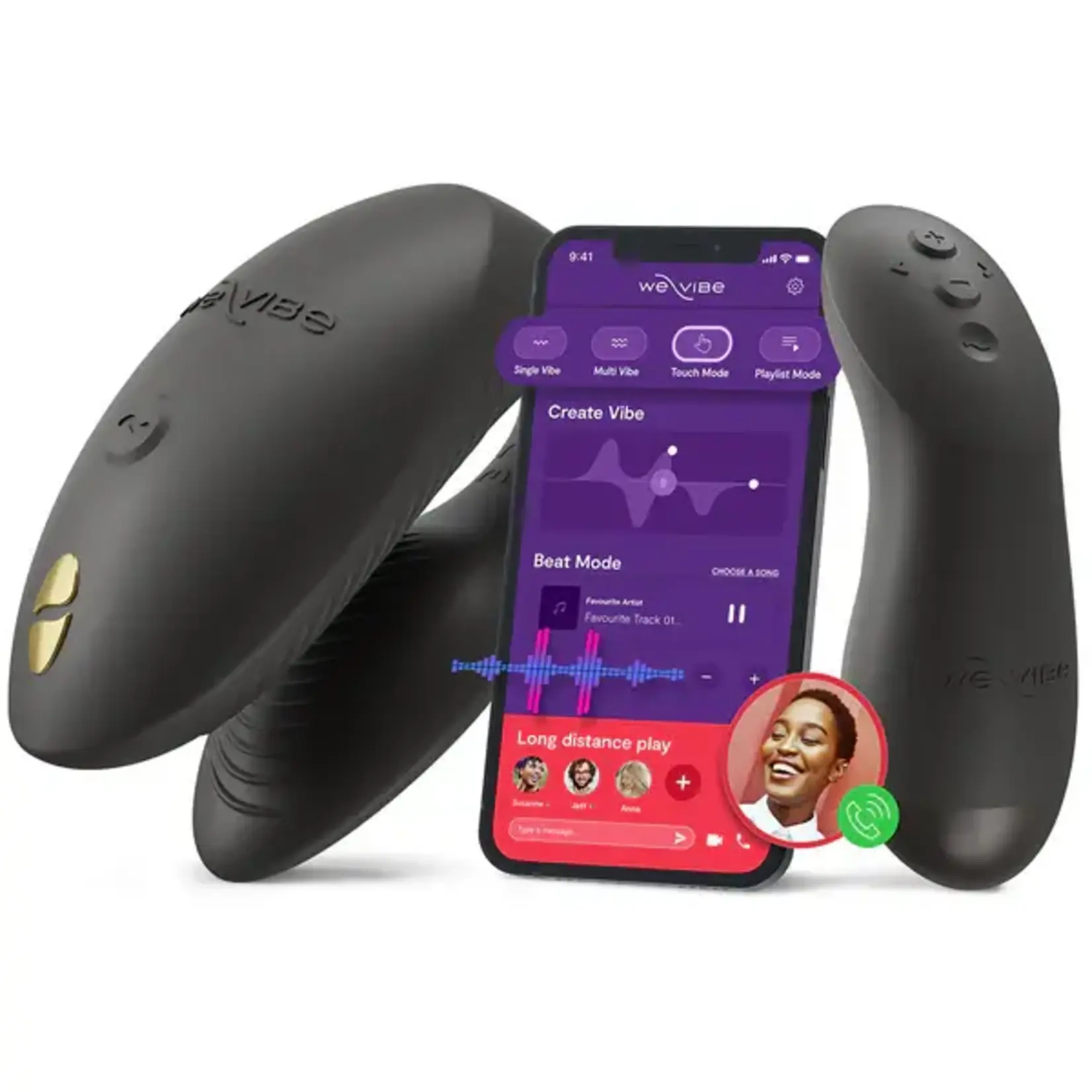 WE-VIBE WE-VIBE CHORUS PRO - SATIN BLACK