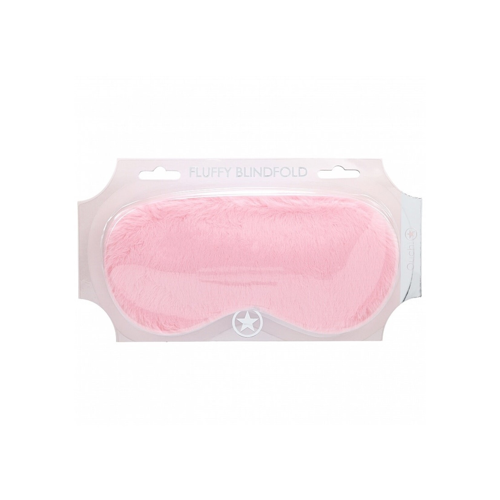 OUCH SHOTS - OUCH! - FLUFFY MASK - POWDER PINK