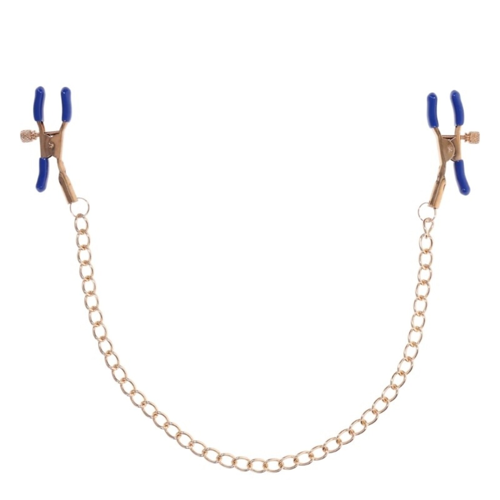 SPORTSHEETS SPORTSHEETS - COUGAR CHAINED NIPPLE CLAMPS