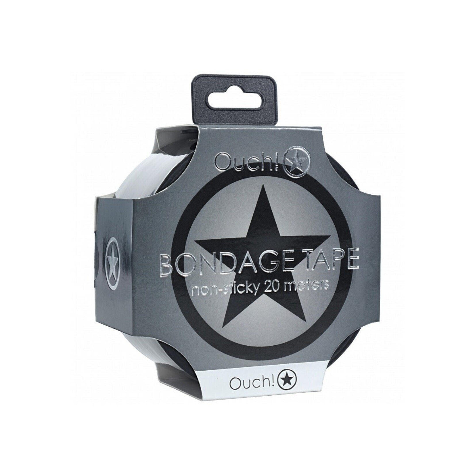 OUCH SHOTS - OUCH! - PVC NON-STICK TAPE - BLACK