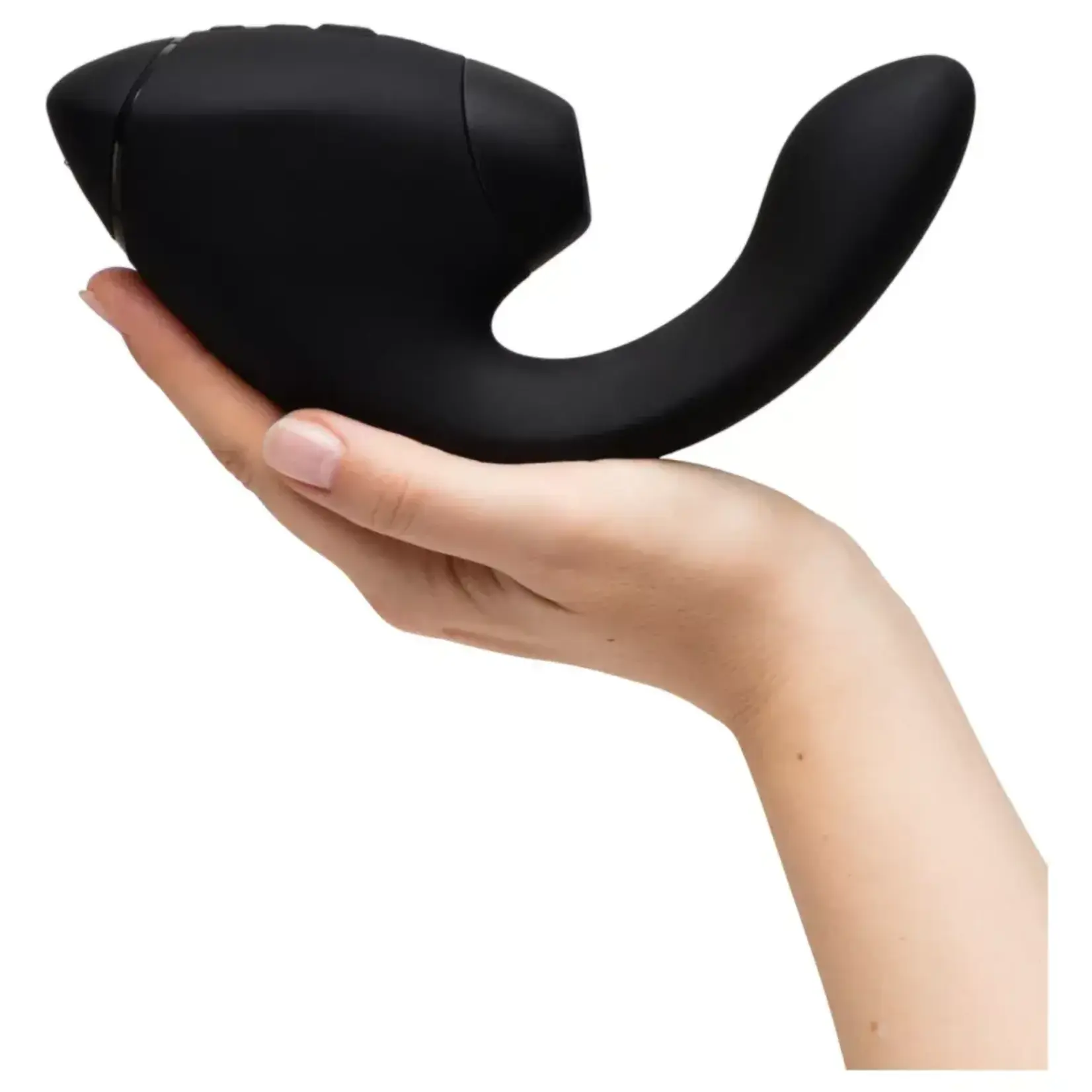 WOMANIZER WOMANIZER NEXT DUO CLITORAL SUCTION & G-SPOT VIBE IN BLACK