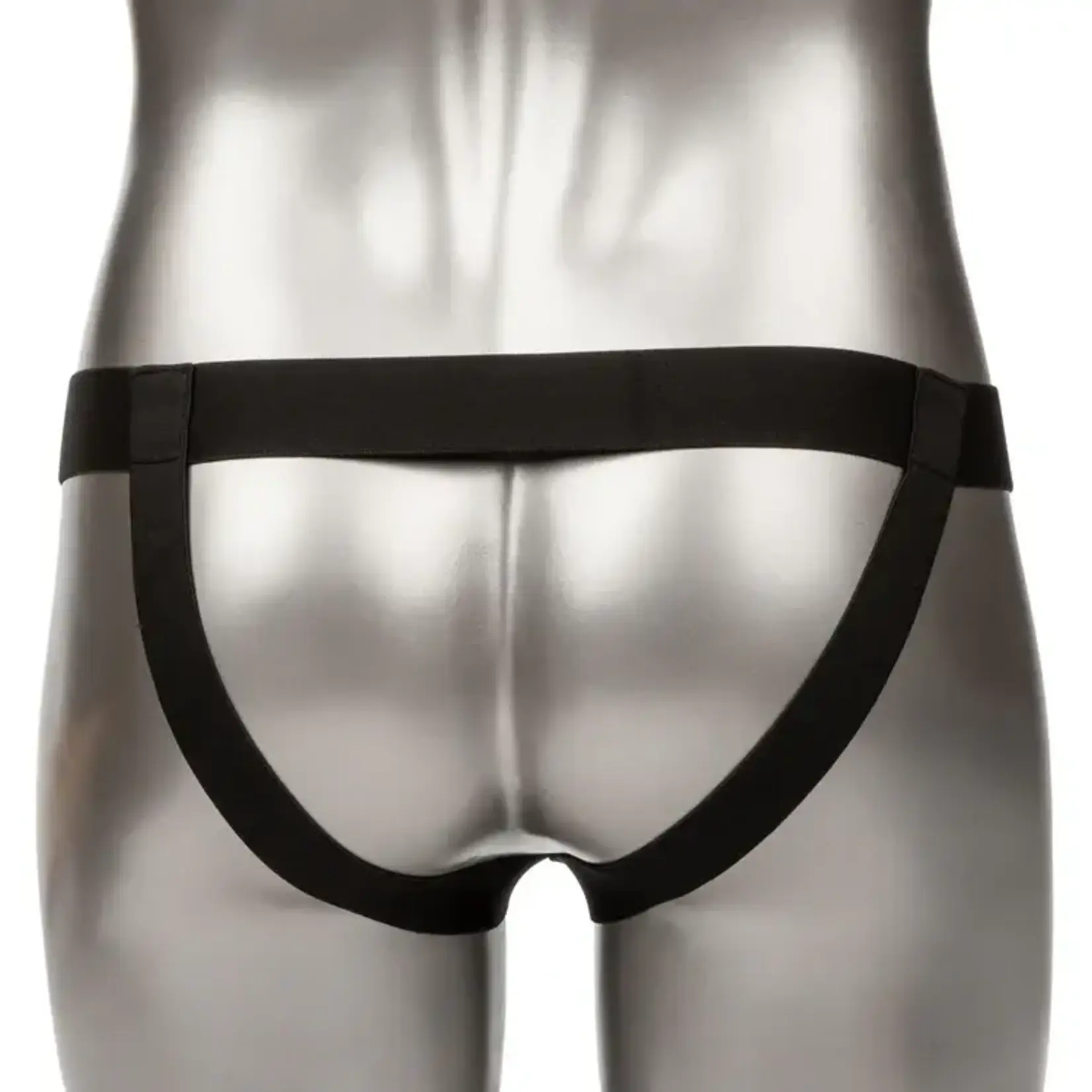 CALEXOTICS PERFORMANCE MAXX LIFE-LIKE EXTENSION WITH HARNESS - BROWN