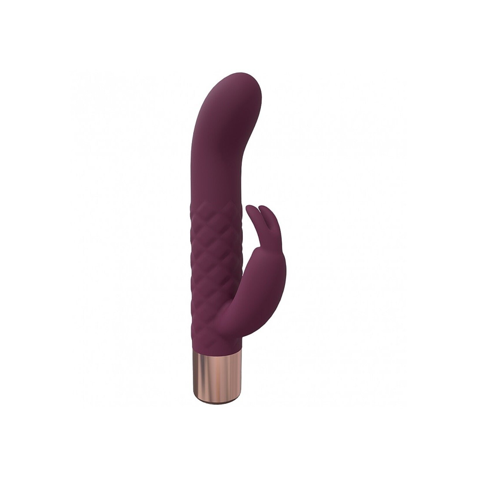 SHOTS - DEVOTION 10 SPEED MINI-RABBIT SILICONE RECHARGEABLE - BURGUNDY