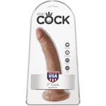 KING COCK KING COCK 7" COCK TAN