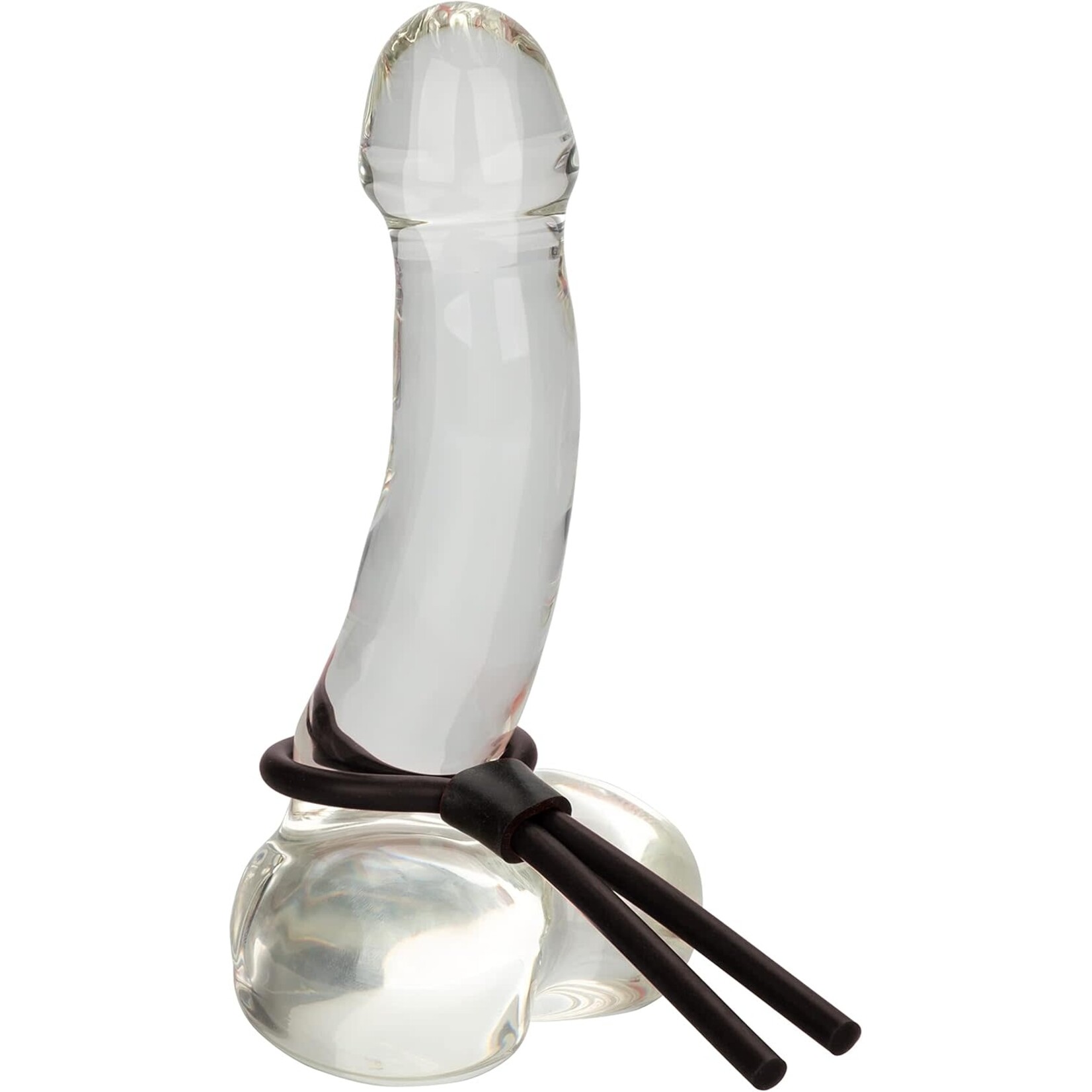 CALEXOTICS SILICONE STUD LASSO - BLACK