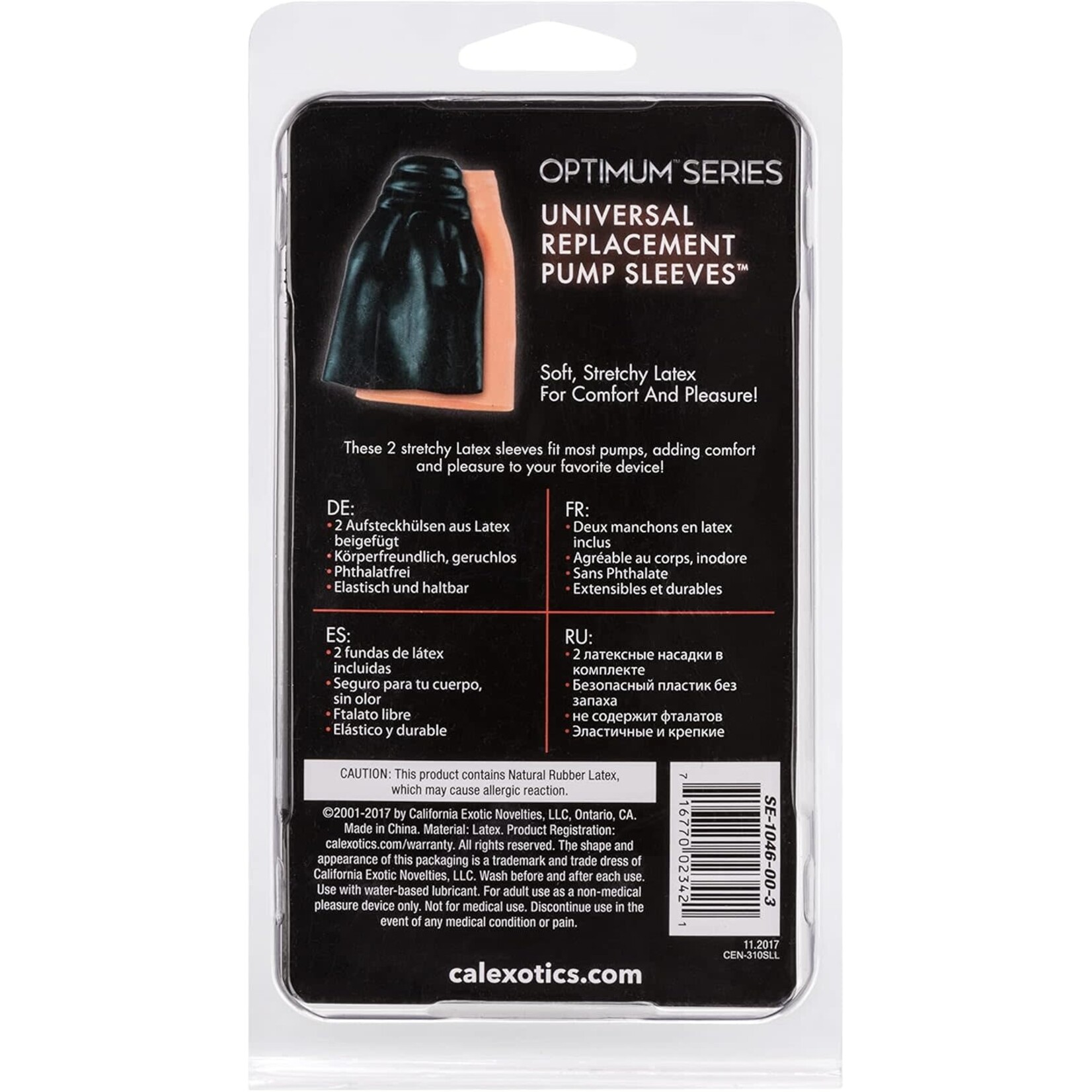CALEXOTICS OPTIMUM SERIES UNIVERSAL REPLACEMENT PUMP SLEEVES