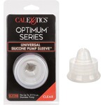 CALEXOTICS OPTIMUM SERIES UNIVERSAL SILICONE PUMP SLEEVE - CLEAR