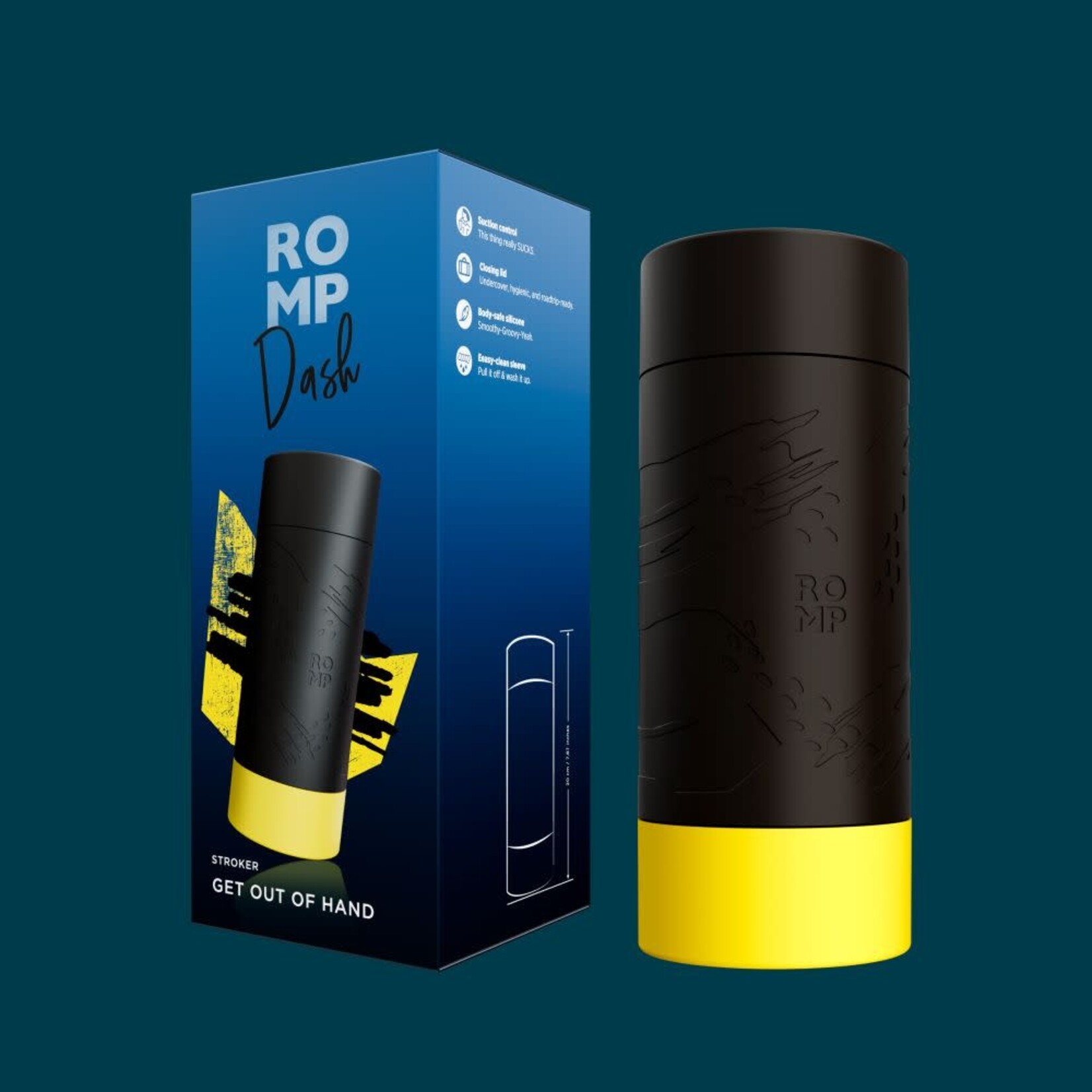 ROMP - DASH STROKER - BLACK