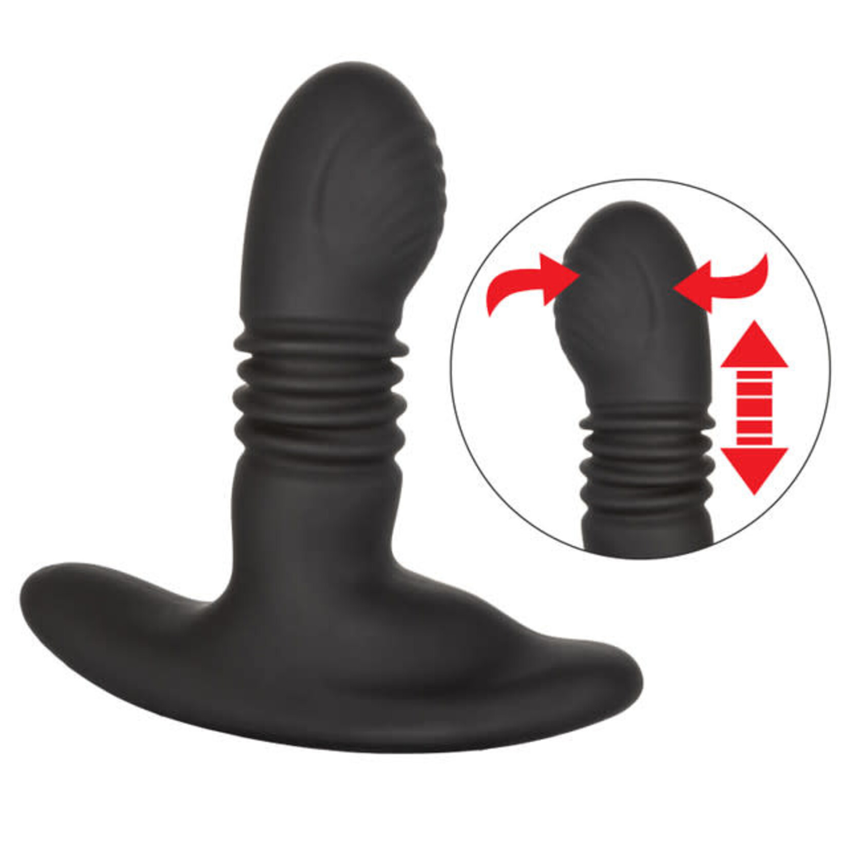 CALEXOTICS ECLIPSE THRUSTING ROTATOR PROBE - BLACK
