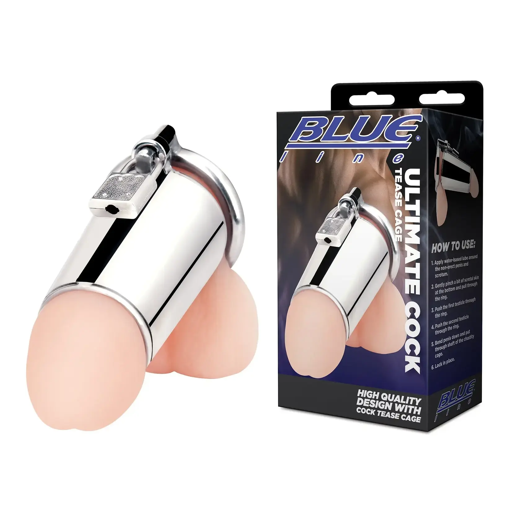 BLUE LINE ULTIMATE COCK TEASE CAGE
