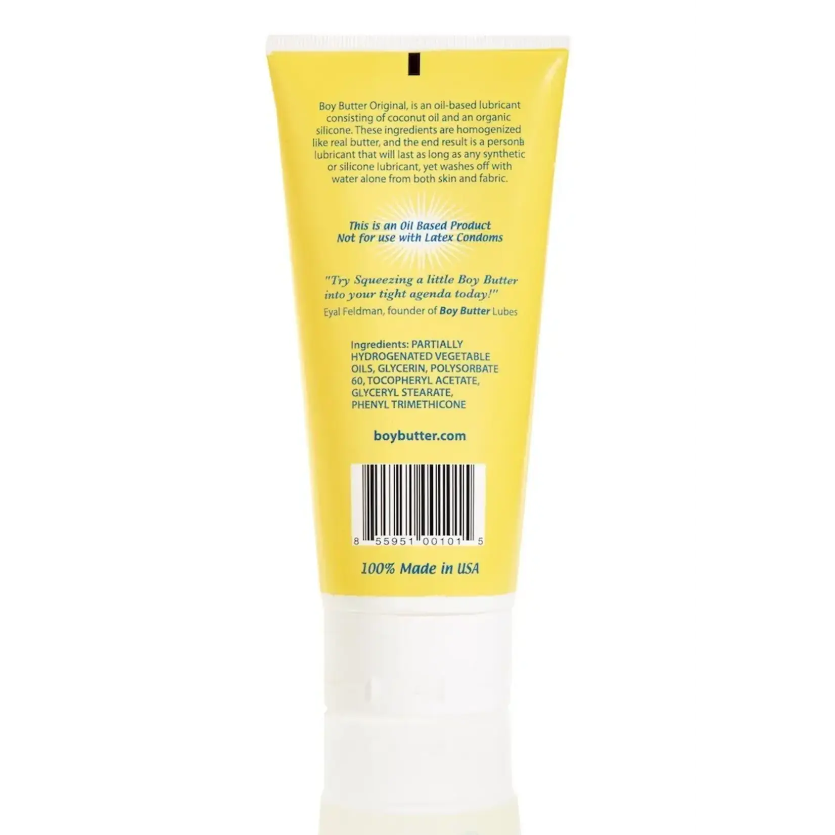 BOY BUTTER ORIGINAL 6OZ TUBE