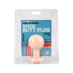 DOC JOHNSON THE CLASSIC ROUND BUTT PLUG - MEDIUM - CREAM
