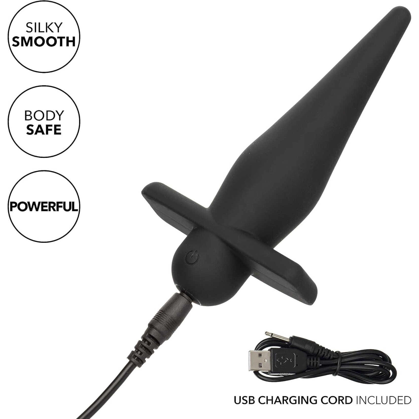 CALEXOTICS RECHARGEABLE HIGH INTENSITY PROBE - BLACK